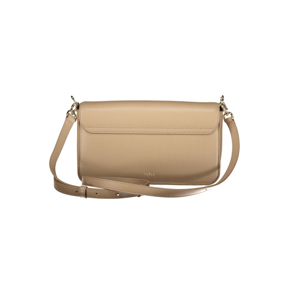 Furla - Beige Leather Women Bag
