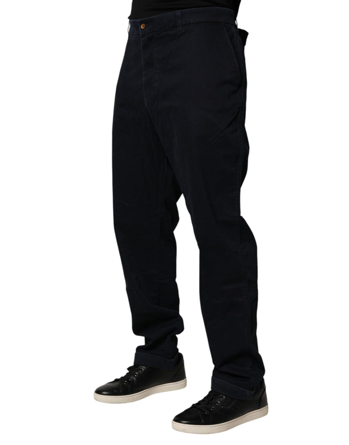 Harmont &amp; Blaine Black Mid Waist Skinny Denim Trouser Jeans