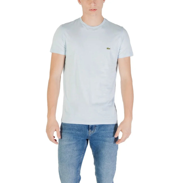 Lacoste Blue Cotton T-Shirt