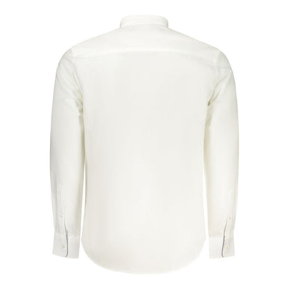 North Sails White Cotton Men Shirt