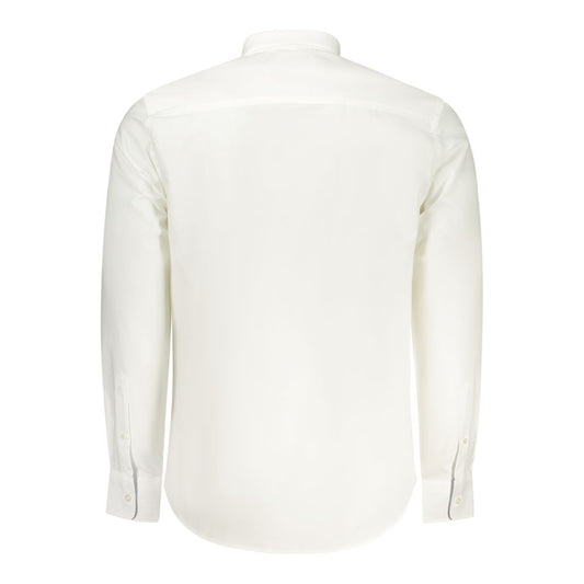North Sails White Cotton Men Shirt