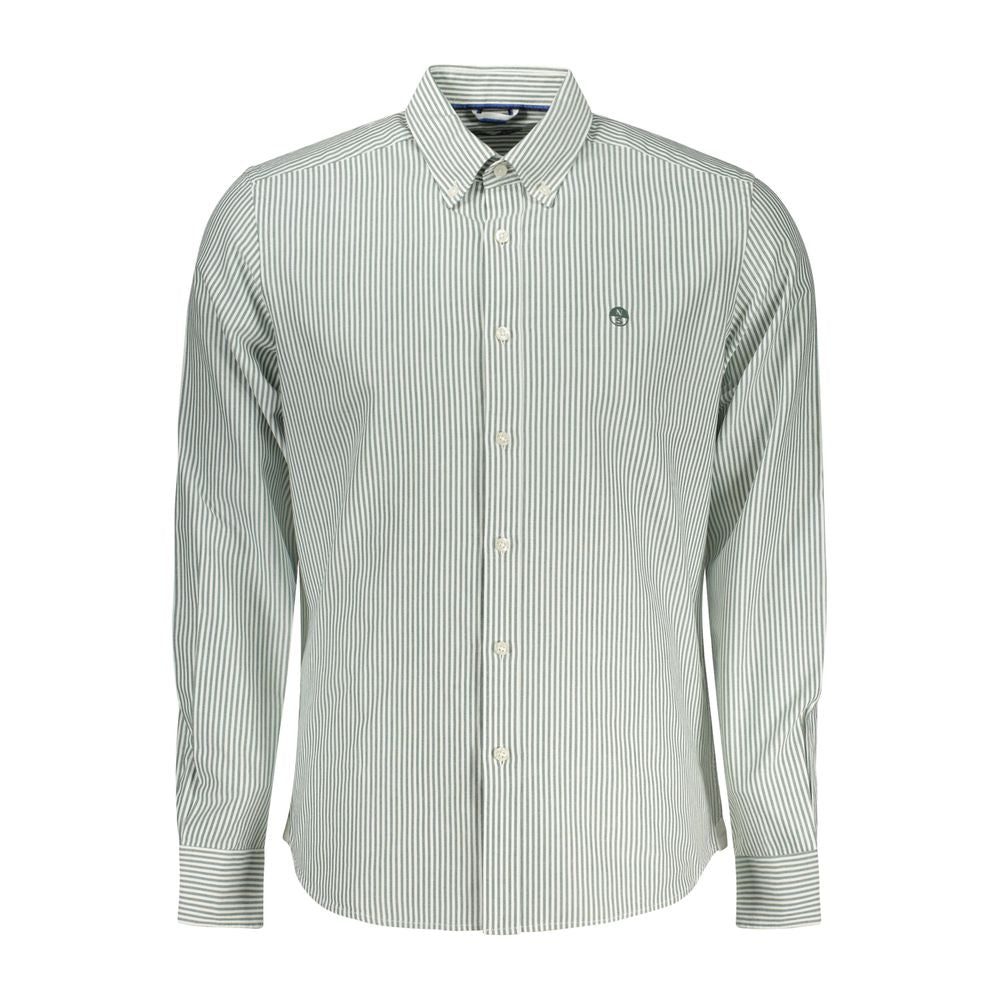 North Sails Green Cotton Men's Shirt