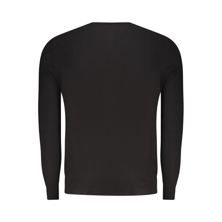 North Sails Black Viscosa Men Sweater