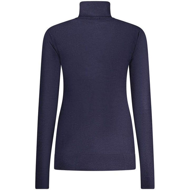 Norway 1963 Blu Viscosa Woman Sweater