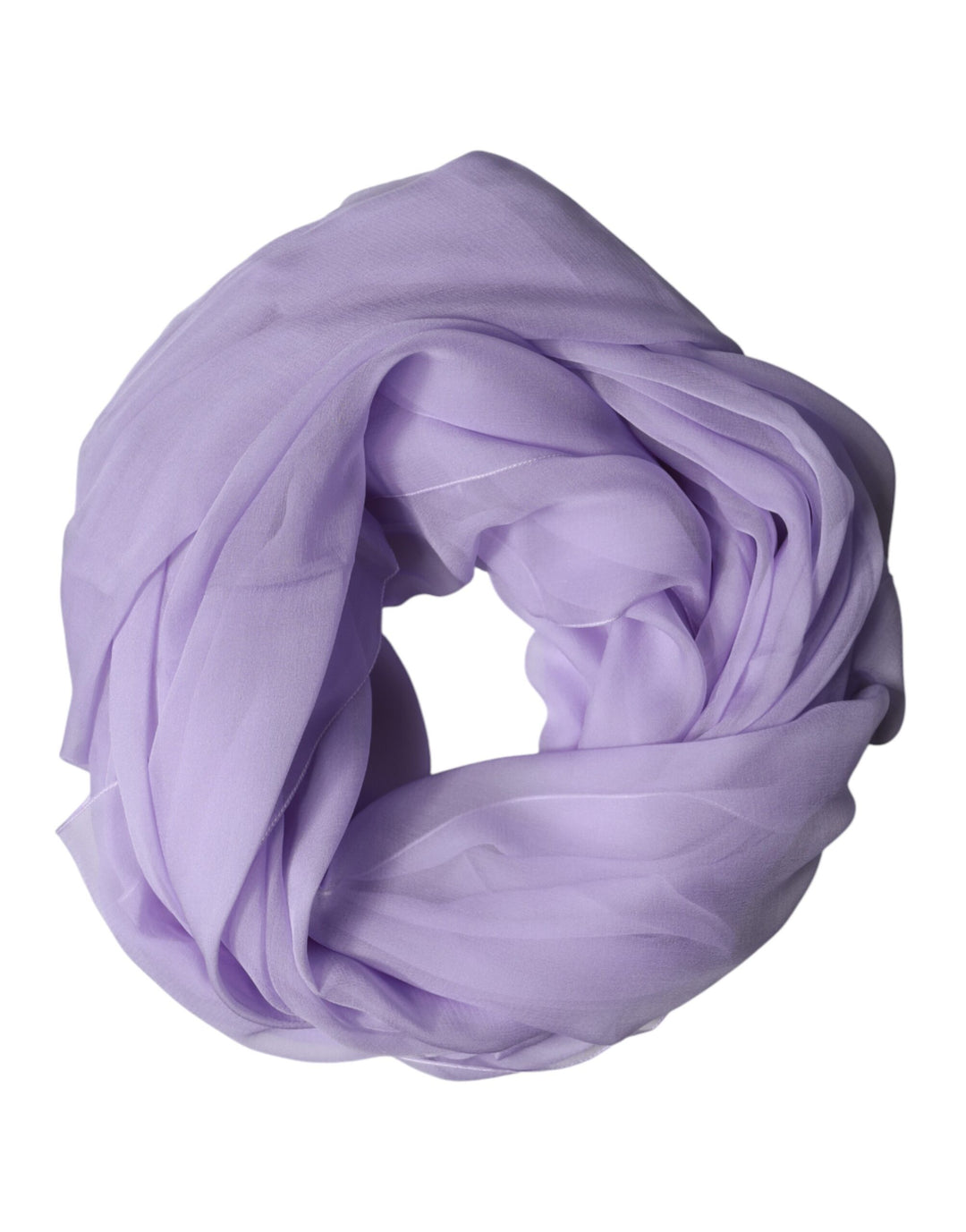 Dolce &amp; Gabbana Purple Stole Silk Neck Wrap Shawl Men Scarf