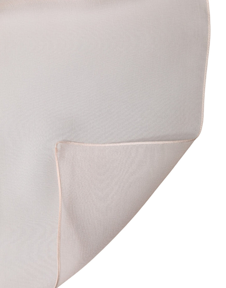 Dolce &amp; Gabbana Light Pink Stole Silk Neck Wrap Shawl  Scarf