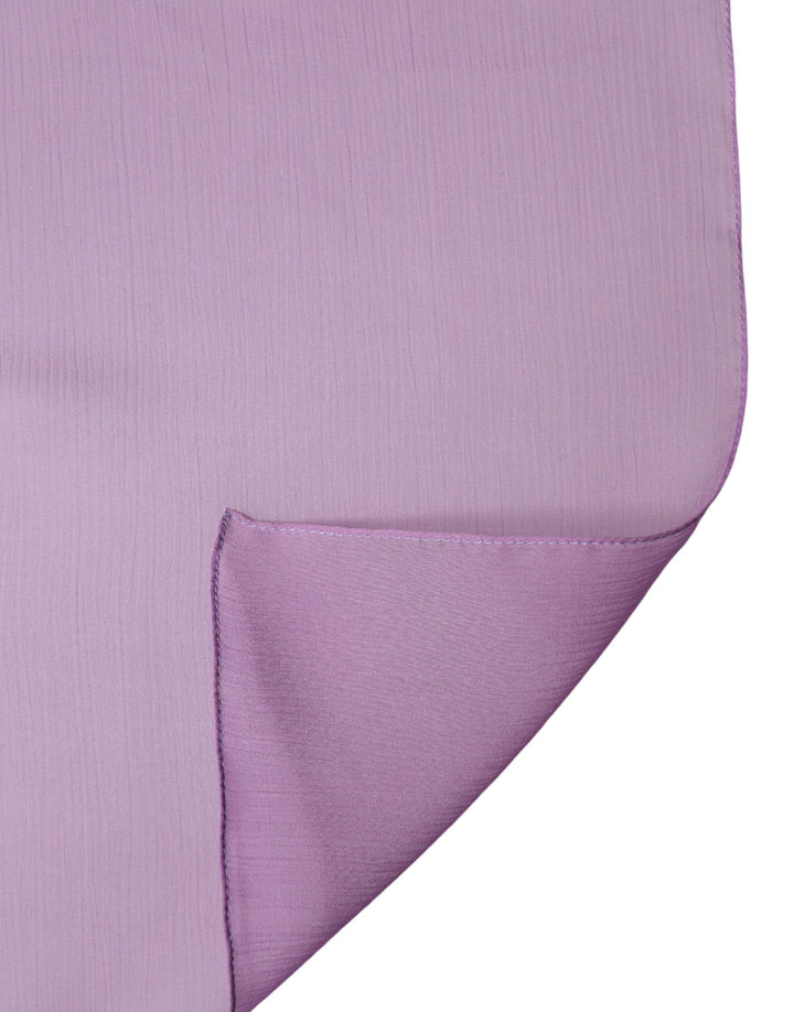 Dolce &amp; Gabbana Purple Stole Silk Neck Wrap Shawl Men Scarf