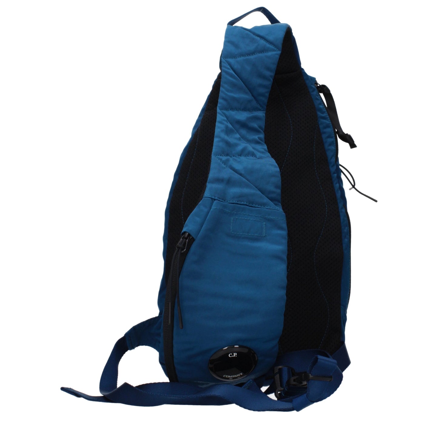C.P. Company Blue Fabric Crossbody Bag