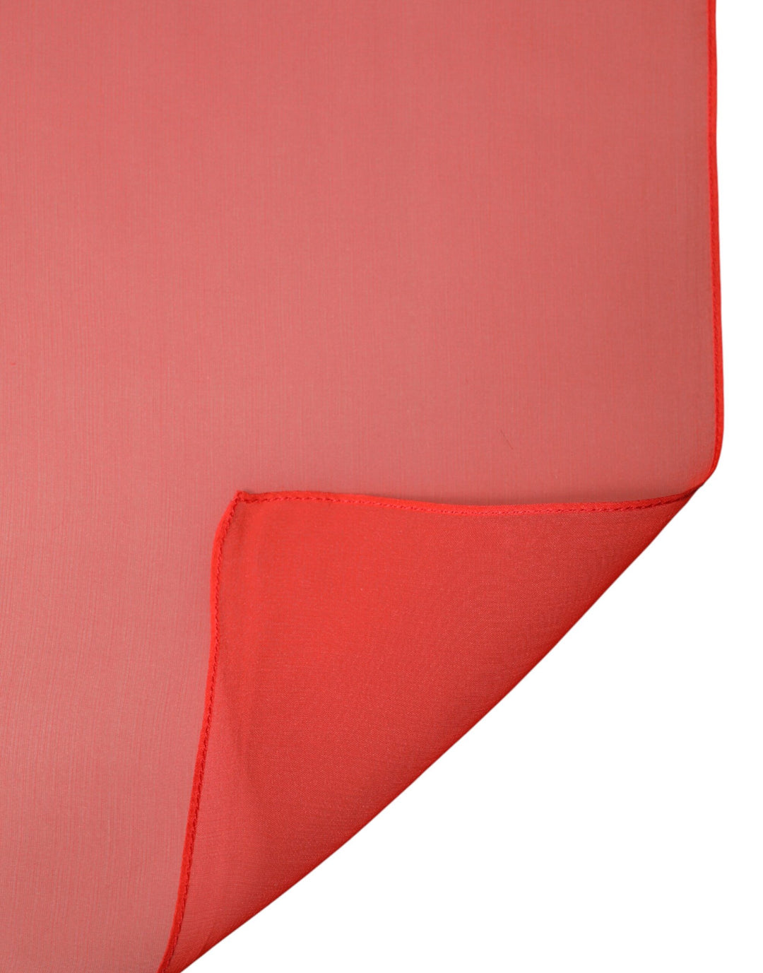 Dolce &amp; Gabbana Red Stole Silk Neck Wrap Shawl Scarf