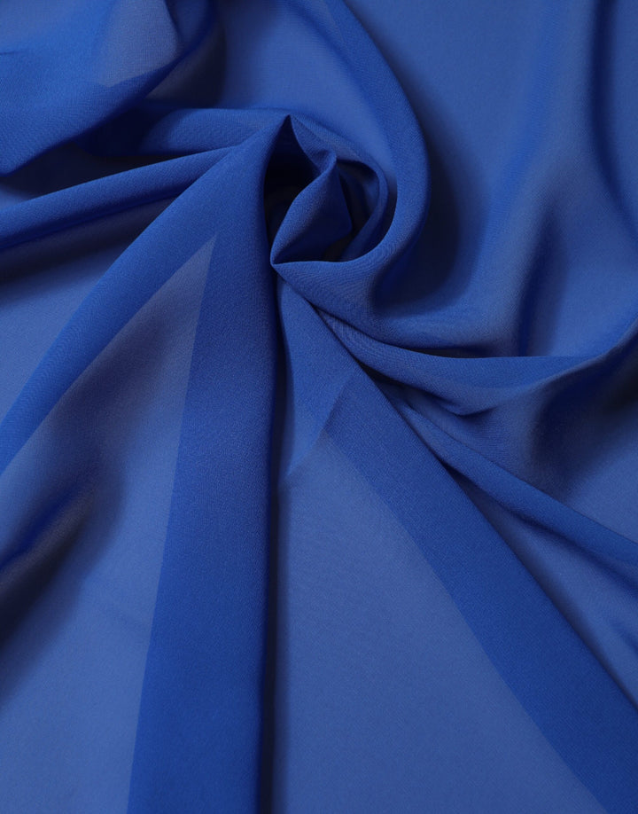 Dolce &amp; Gabbana Blue Silk Stole Neck Wrap Shawl Men  Scarf