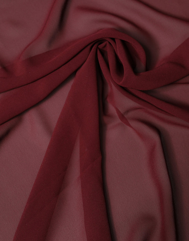 Dolce &amp; Gabbana Maroon Silk Stole Neck Wrap Shawl Men 200cm x 130cm  Scarf