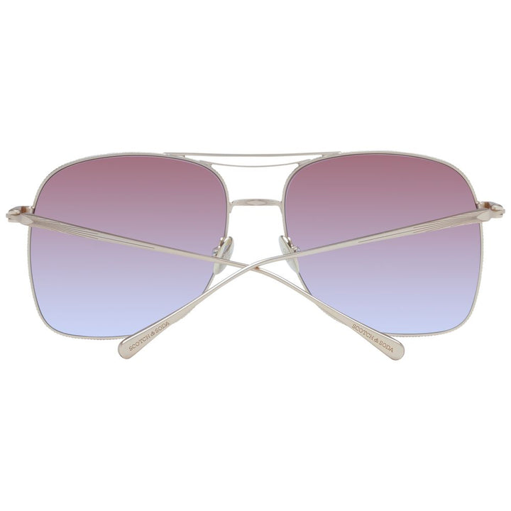 Scotch &amp; Soda Gold Stainless Steel Sunglasses