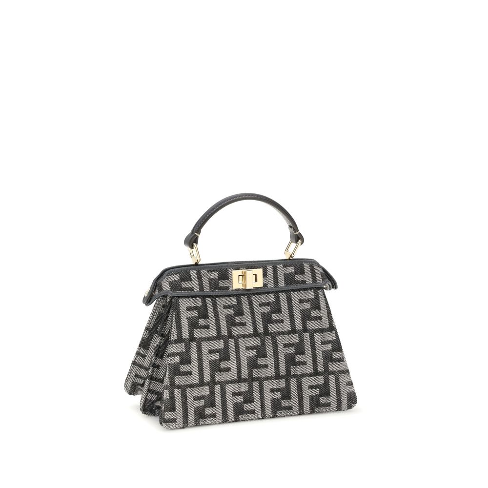 Fendi Blue Fabric Handbag