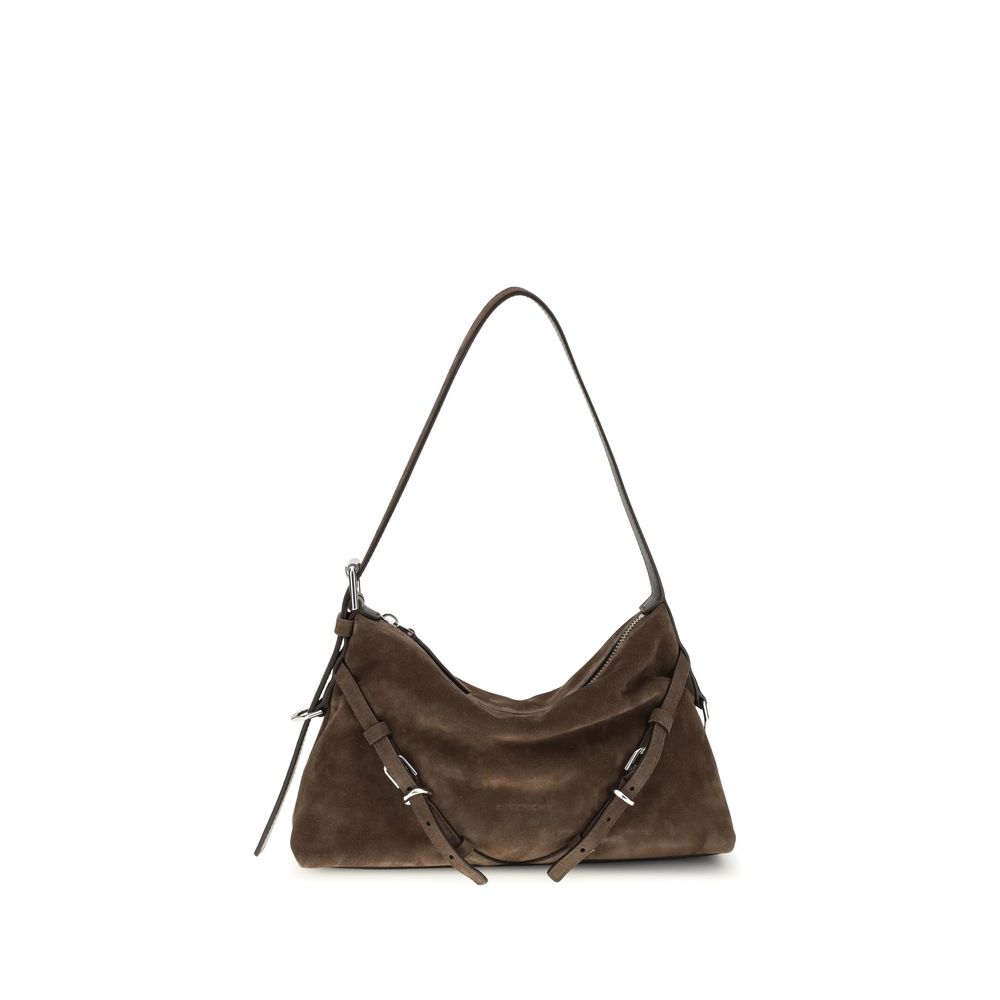 Givenchy - Brown Calf Leather Bos Taurus Shoulder Bag