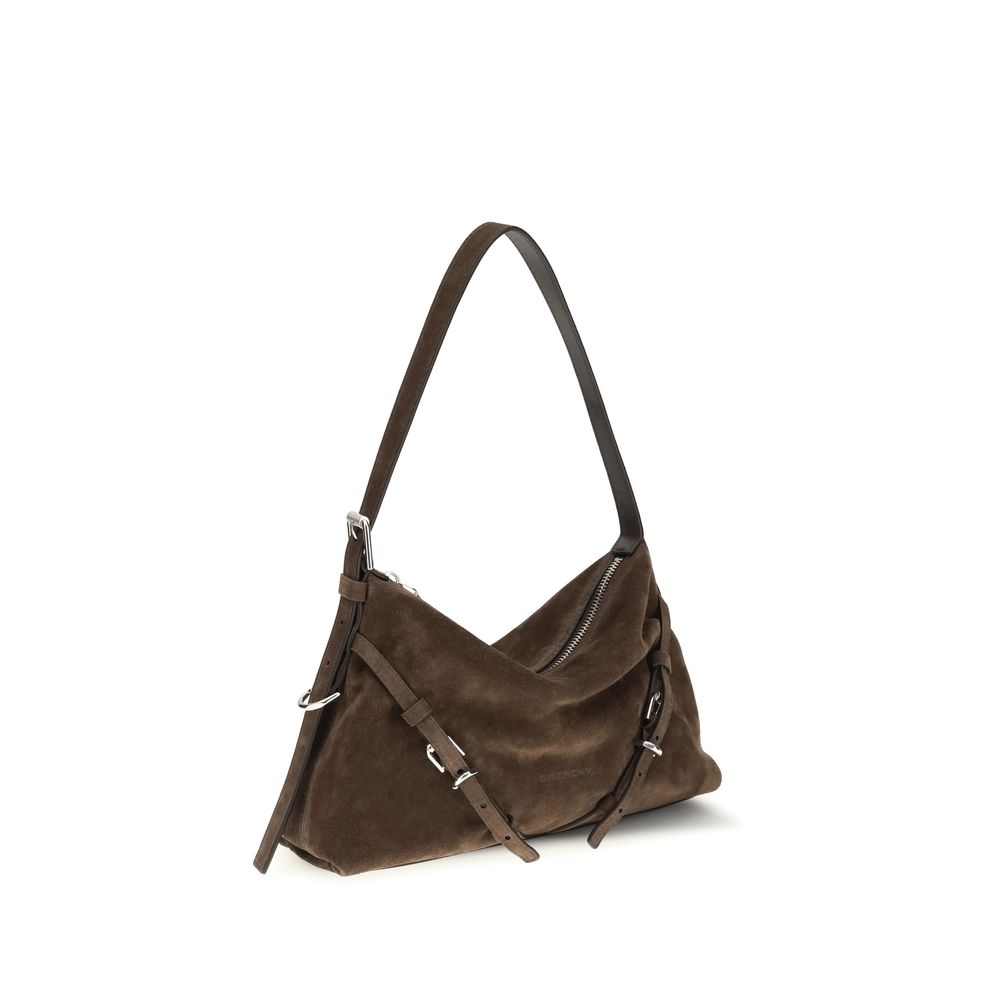 Givenchy - Brown Calf Leather Bos Taurus Shoulder Bag