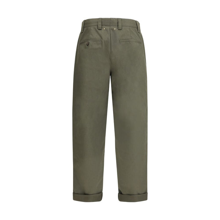 Golden Goose Bicolor Cotton Chino Pants