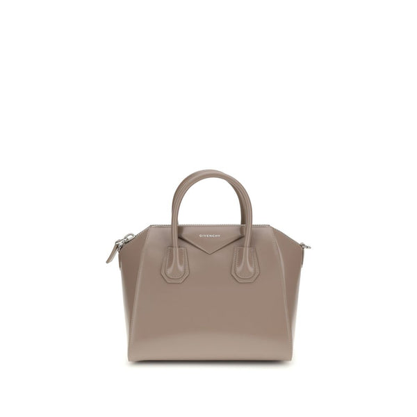Givenchy - Gray Calf Leather Bos Taurus Handbag