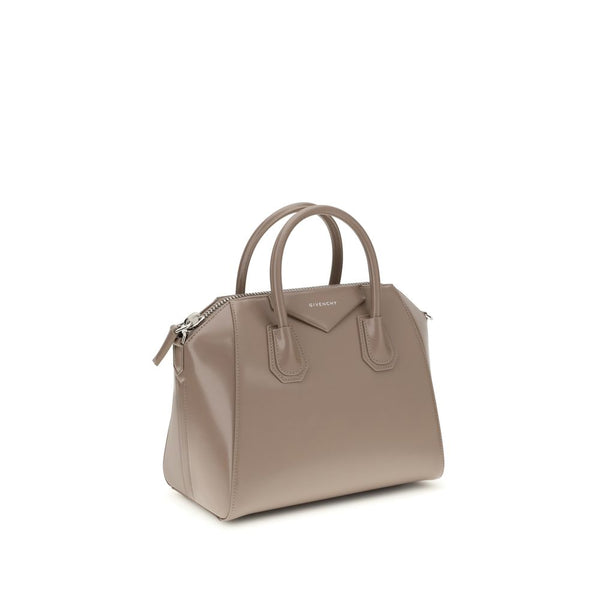 Givenchy - Gray Calf Leather Bos Taurus Handbag