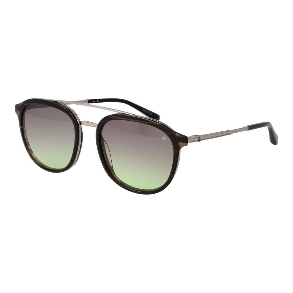 Scotch &amp; Soda Brown Acetate Sunglasses