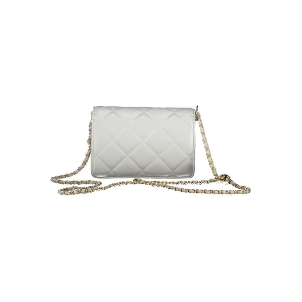 Mario Valentino - Gray Polyurethane Women’s Bag With Adjustable Chain Strap