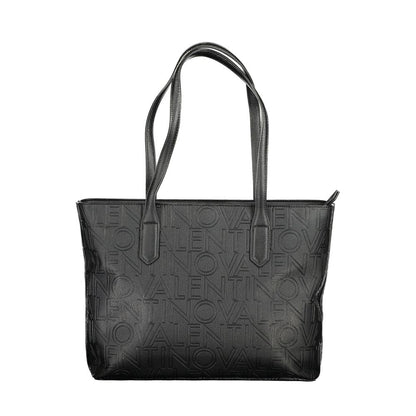 Mario Valentino Nero Poliuretano Women Shoulder Bag