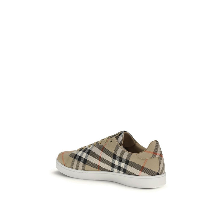 Burberry Multicolor Calf Leather Bos Taurus Low Top Sneakers