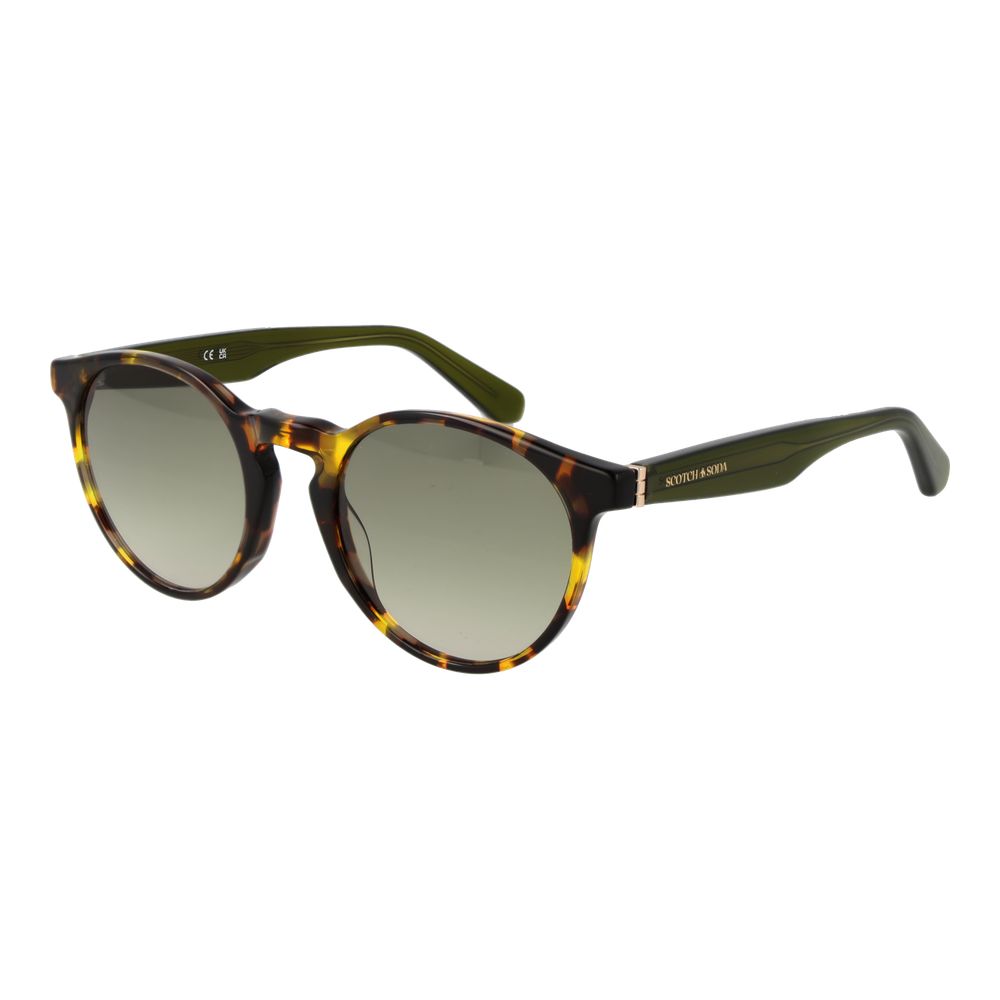 Scotch &amp; Soda Brown Acetate Sunglasses