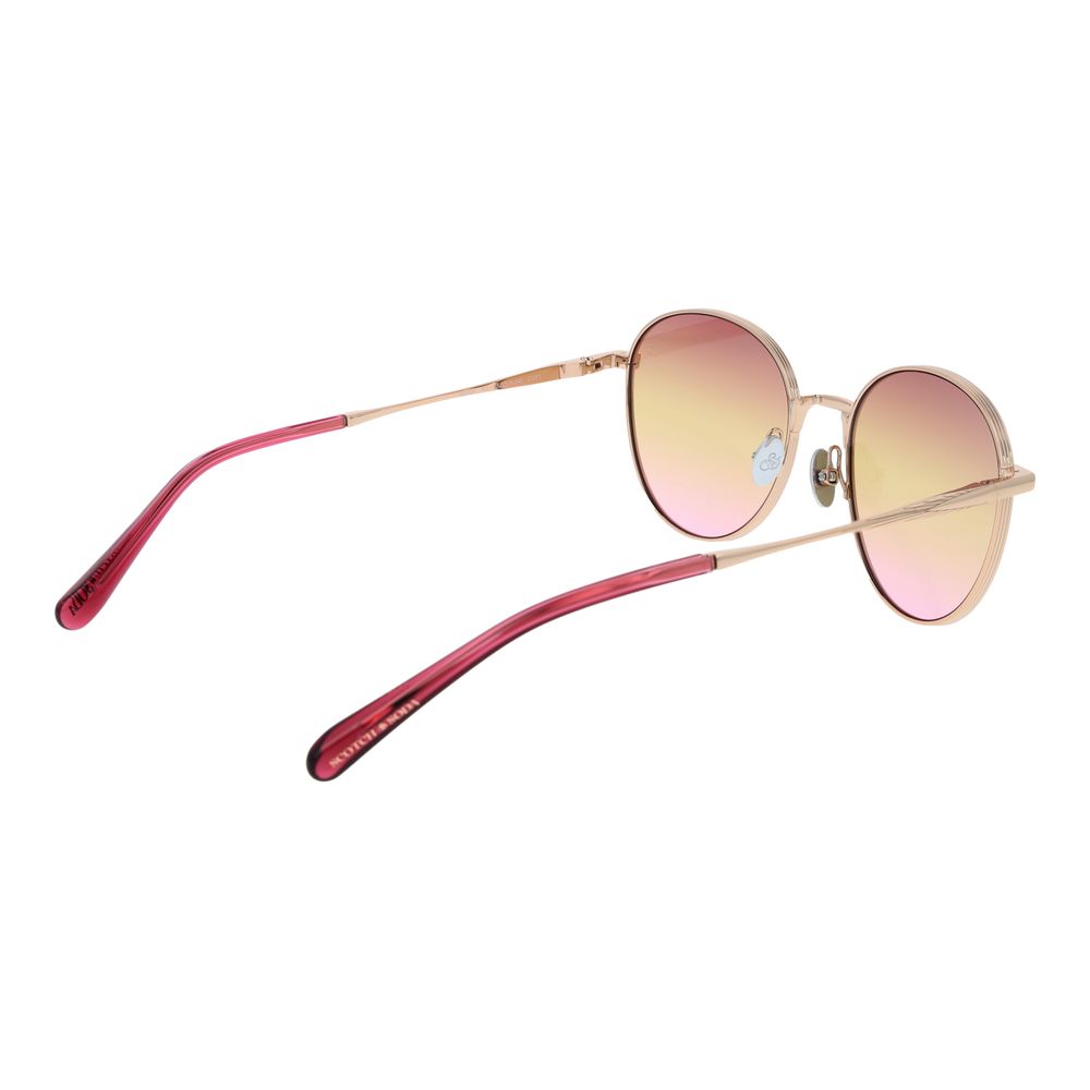 Scotch &amp; Soda Rose Gold Metal Sunglasses