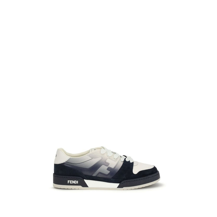 Fendi Multicolor Calf Leather Bos Taurus Low Top Sneakers
