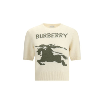 Burberry Cream Wool Sweatshirt