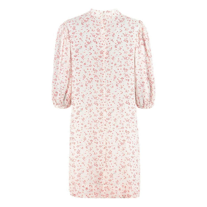 Ganni White Viscose Casual Dress