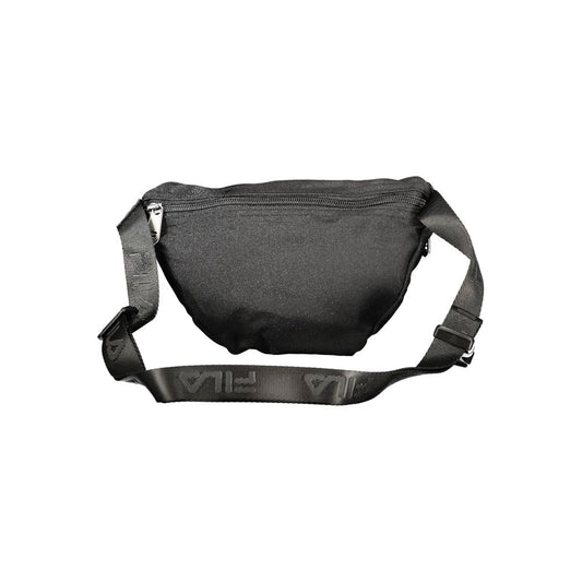 Fila Nero Polyester Men Belt Bag