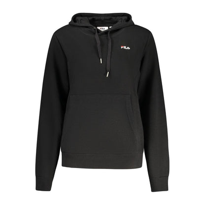 Fila Black Cotton Women's Hoodie