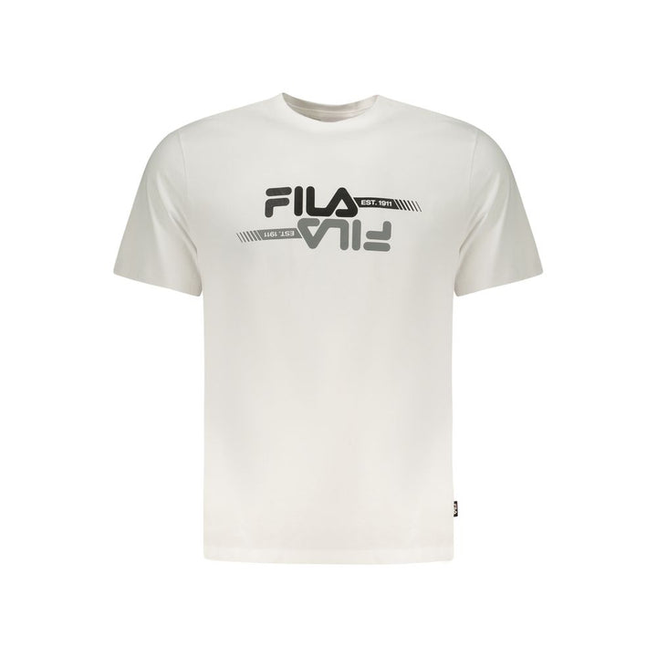 Fila Bianco Cotton Men T-Shirt