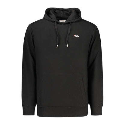 Fila Black Cotton Men's Hoodie