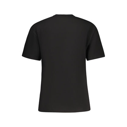 Fila Black Cotton Women T-Shirt