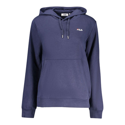 Fila Blue Organic Cotton Womens Hoodie
