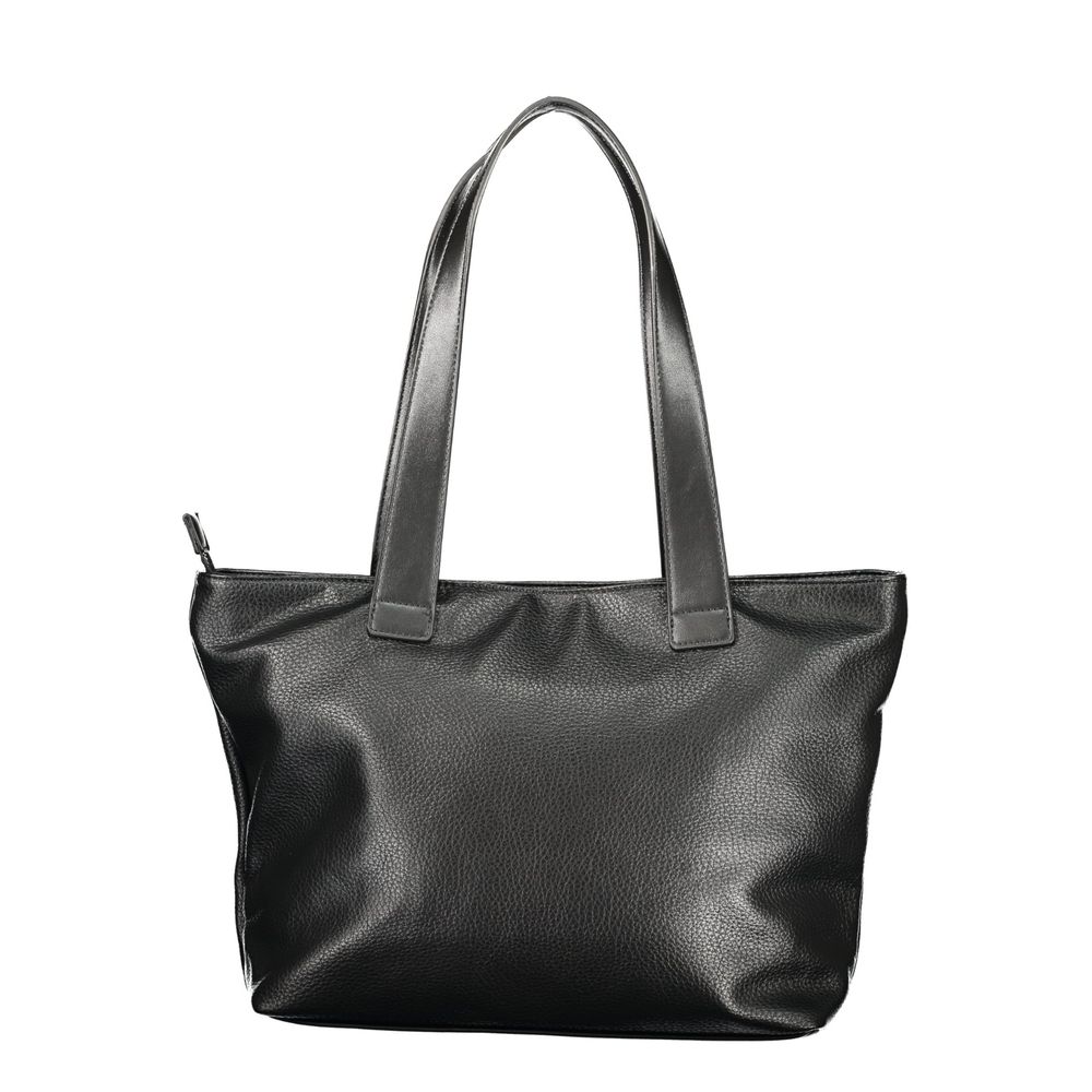 Mario Valentino Black Polyurethane Women&