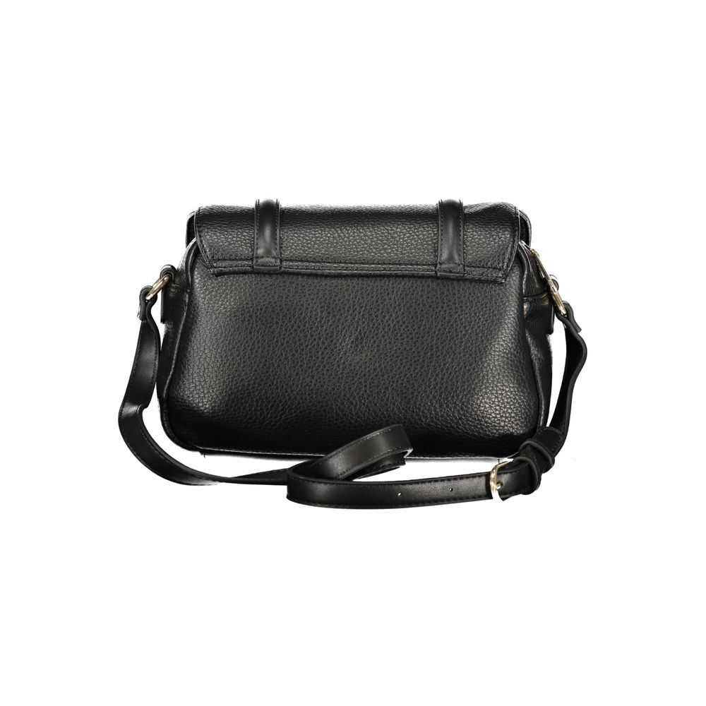 Mario Valentino - Black Polyurethane Womens Bag