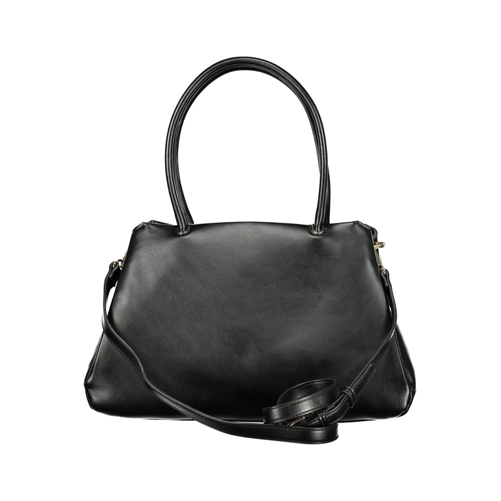 Mario Valentino Black Polyurethane Women&