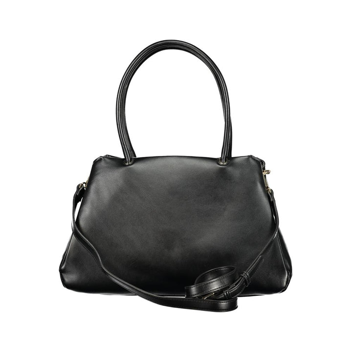 Mario Valentino Black Polyurethane Women&