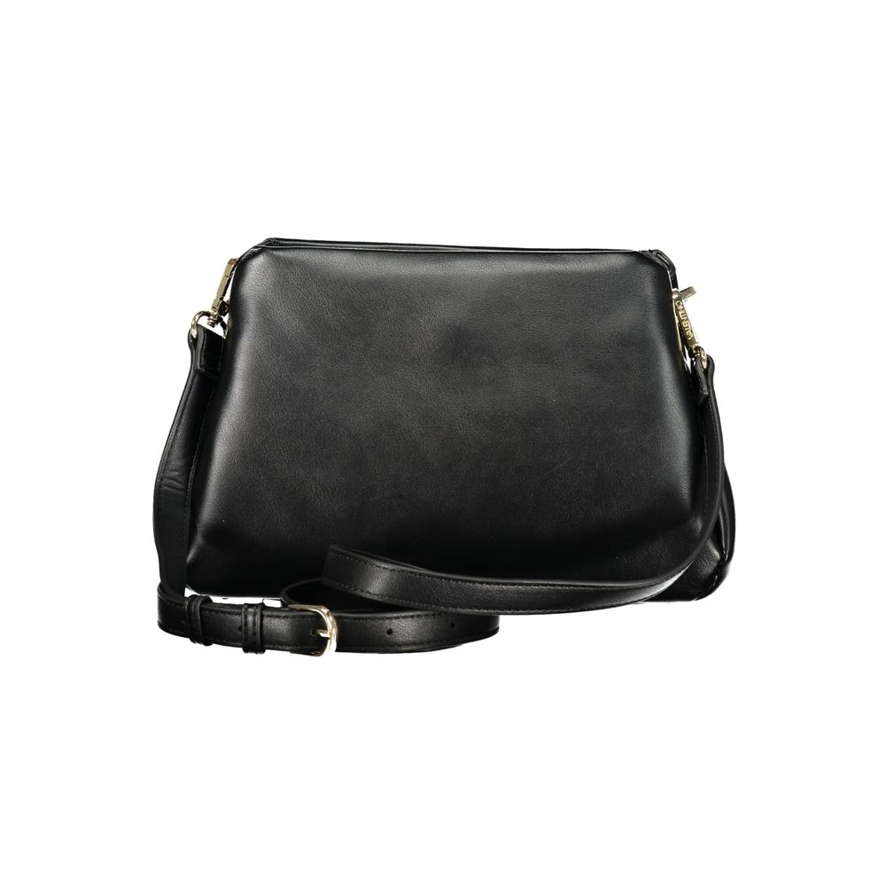 Mario Valentino Black Polyurethane Women&