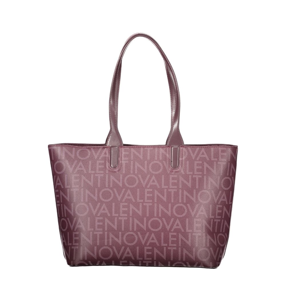 Mario Valentino - Rosso Polyurethane Women’s Bag with Handles