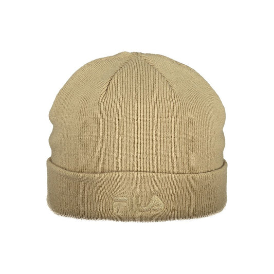 Fila Beige Polyacrylic Men Cap