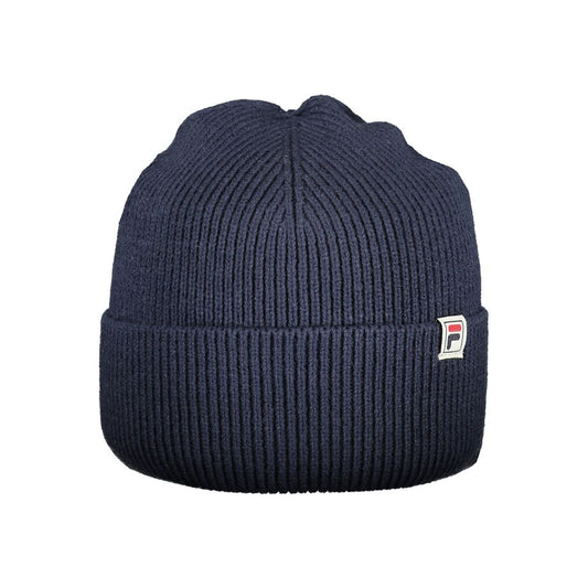 Fila Blue Acrylic Men Cap