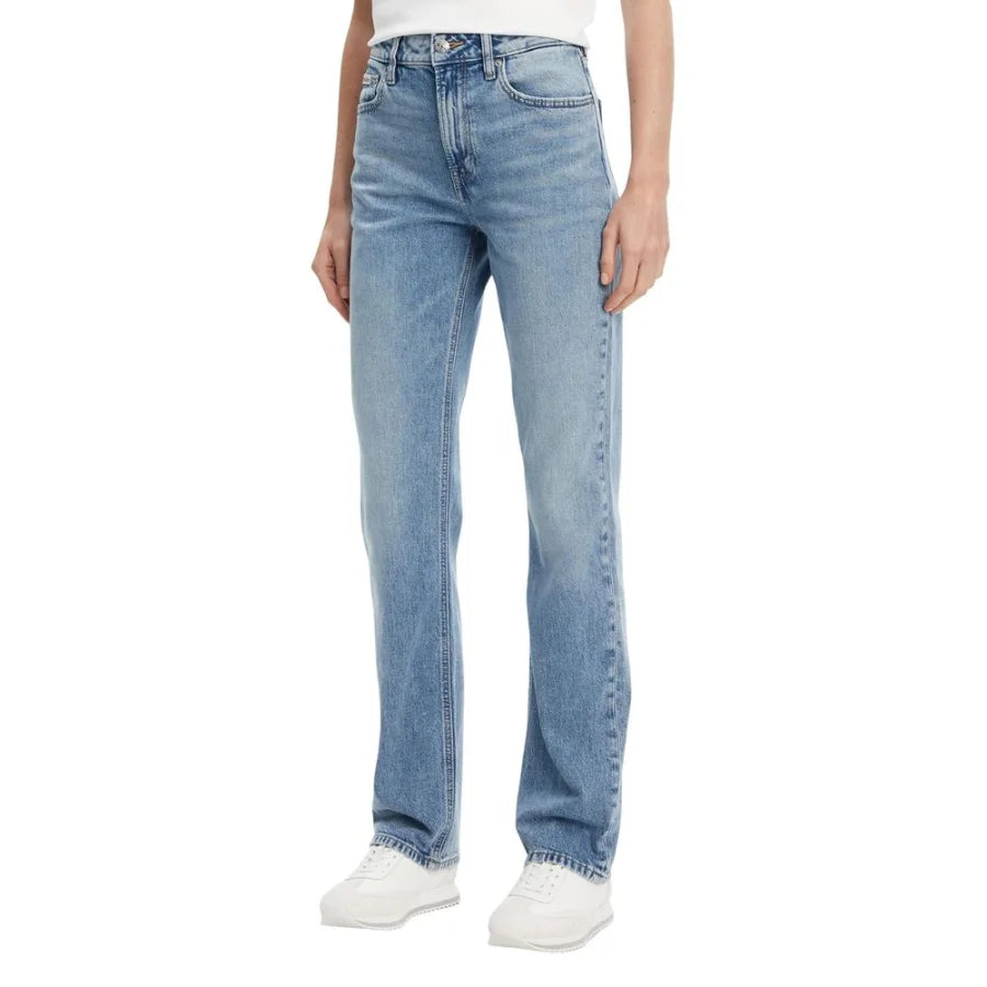 Calvin Klein Jeans Blue Recycled Cotton Mom