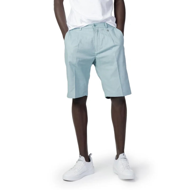 Antony Morato Bicolor Cotton Bermuda Shorts