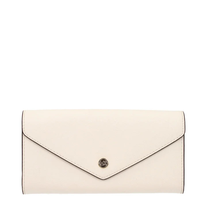 Michael Kors Beige Leather Wallet
