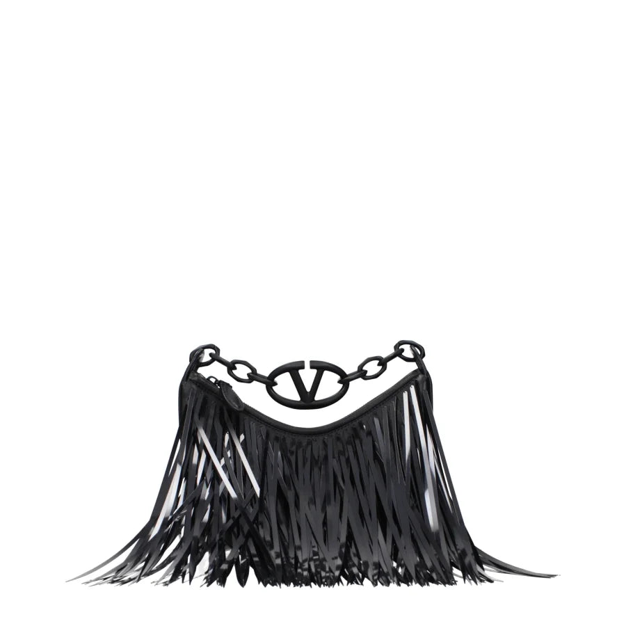 Valentino Garavani Black Leather Handbag