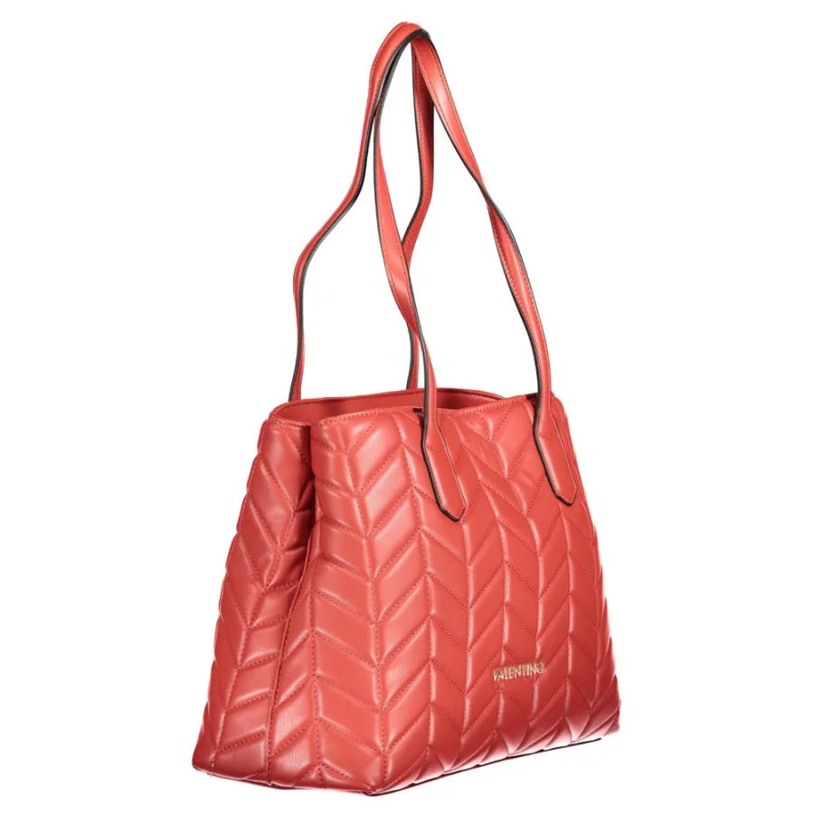 Mario Valentino Rosso Polyurethane Women Handbag